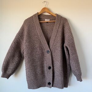 Universal Thread Taupe Knit Cardigan